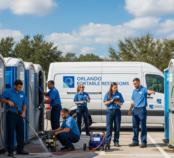 Orlando Portable Restrooms team
